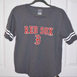 Red Sox short sleeve gray T-shirt